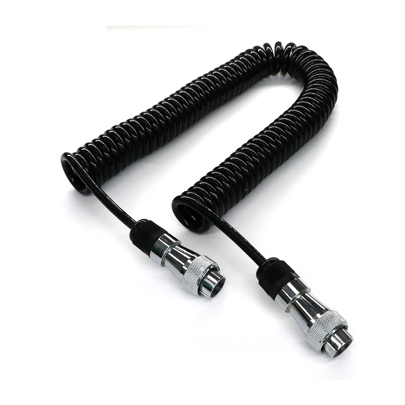 FSATECH CA20401-xxM Double 4 Pin female spring trailer cable